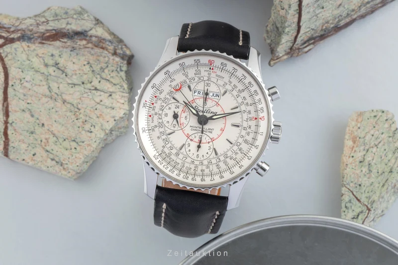Breitling Montbrillant Datora chronograph steel automatic men's watch A2133012/G518 [2601601]