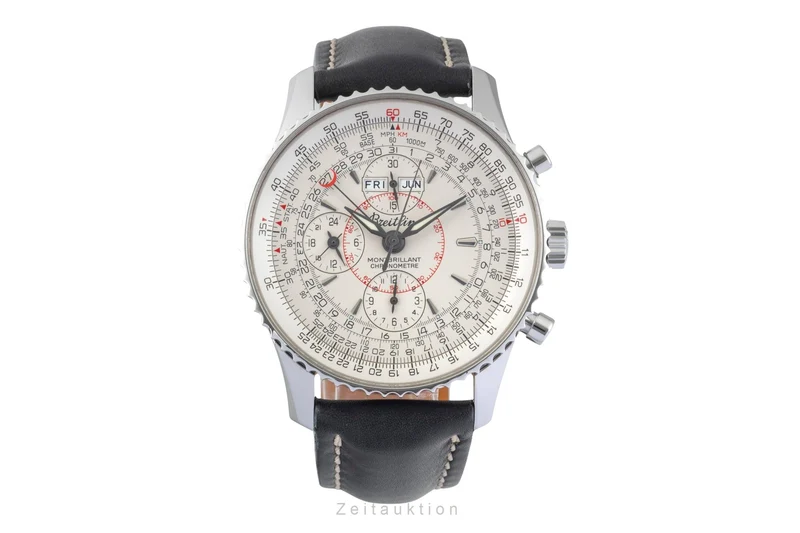 Breitling Montbrillant Datora chronograph steel automatic men's watch A2133012/G518 [2601601]