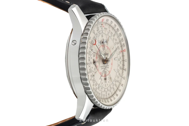 Breitling Montbrillant Datora chronograph steel automatic men's watch A2133012/G518 [2601601]