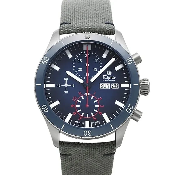 Tutima Glashütte Grand Flieger Airport Chronograph