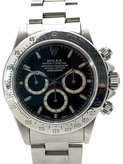 Rolex Daytona Edelstahl 16520 Zenith aus 1991 E-Serie