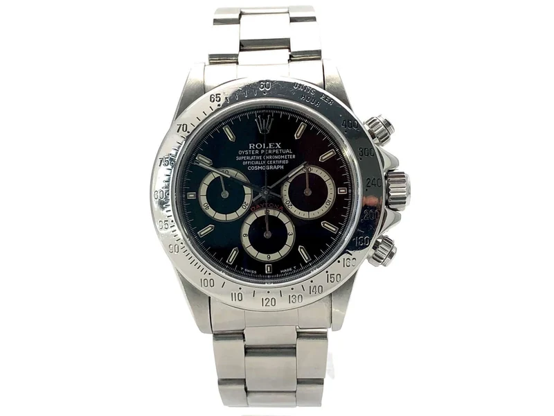 Rolex Daytona Edelstahl 16520 Zenith aus 1991 E-Serie