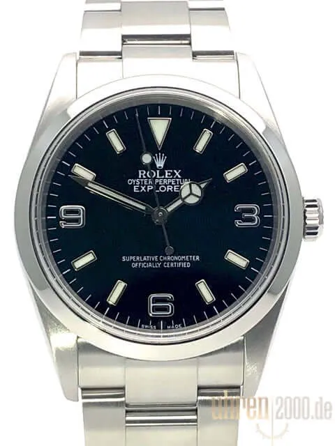 Rolex Explorer I Edelstahl 36 mm Ref. 114270 aus 2005 F-Serial