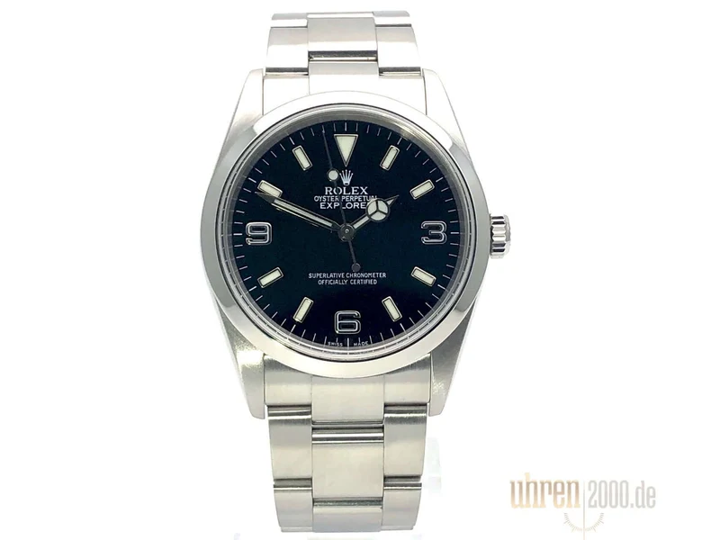 Rolex Explorer I Edelstahl 36 mm Ref. 114270 aus 2005 F-Serial