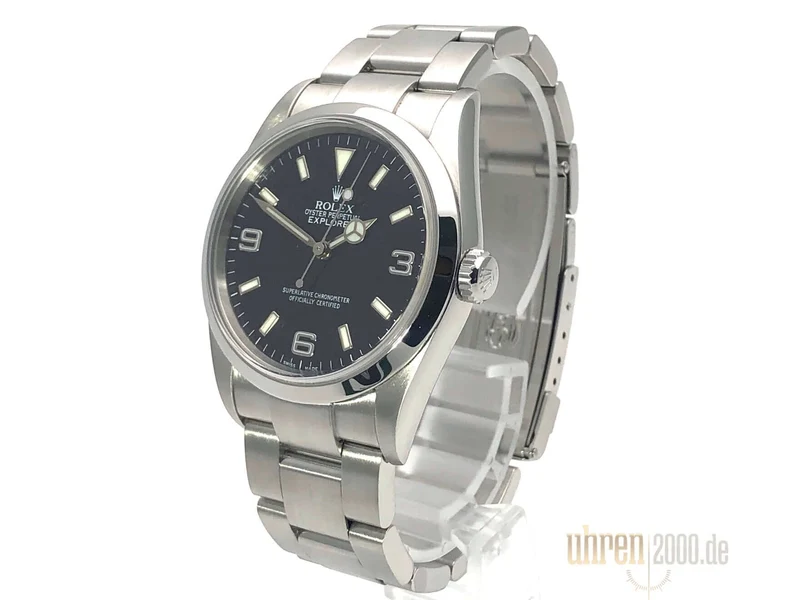 Rolex Explorer I Edelstahl 36 mm Ref. 114270 aus 2005 F-Serial