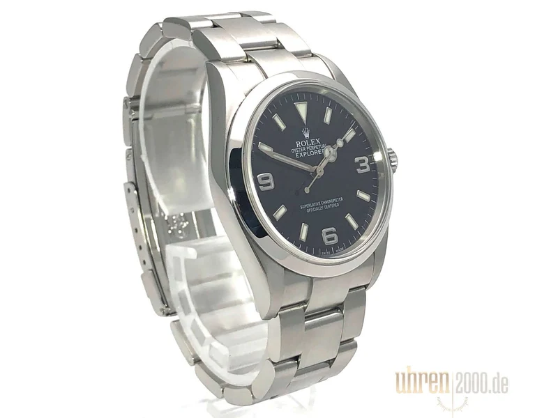 Rolex Explorer I Edelstahl 36 mm Ref. 114270 aus 2005 F-Serial