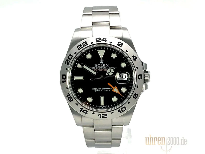 Rolex Explorer II 216570 Schwarz 2019 ungetragen
