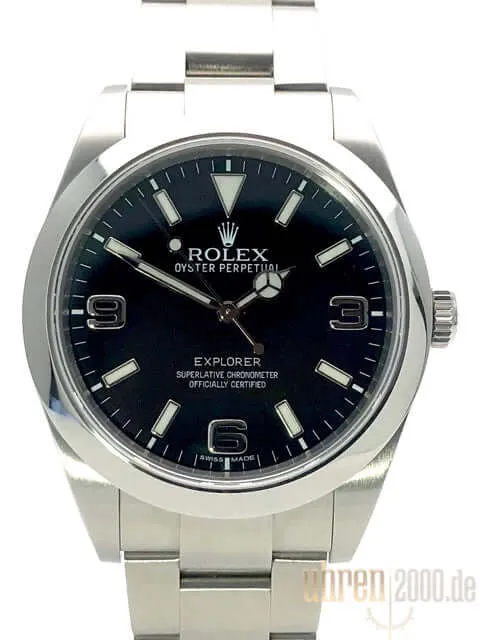 Rolex Explorer I Edelstahl 214270 aus 2011