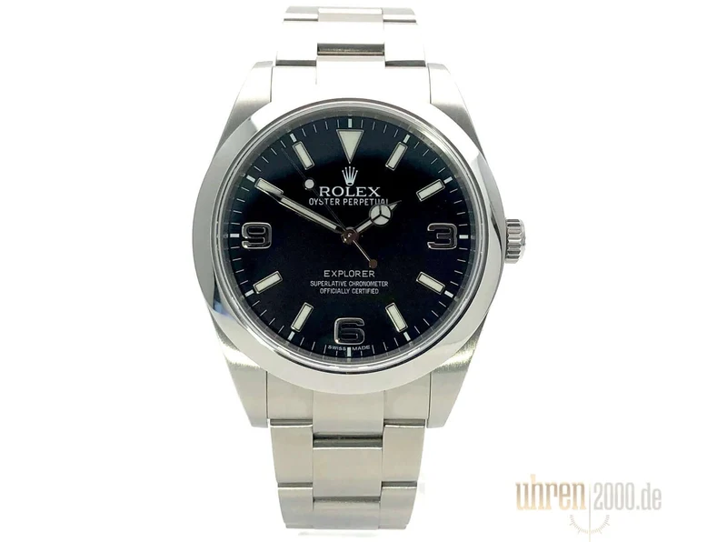 Rolex Explorer I Edelstahl 214270 aus 2011