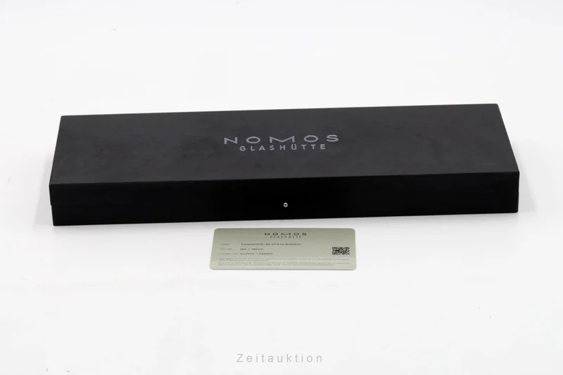 Nomos Tangente steel manual winding men's watch 165 [2601033]
