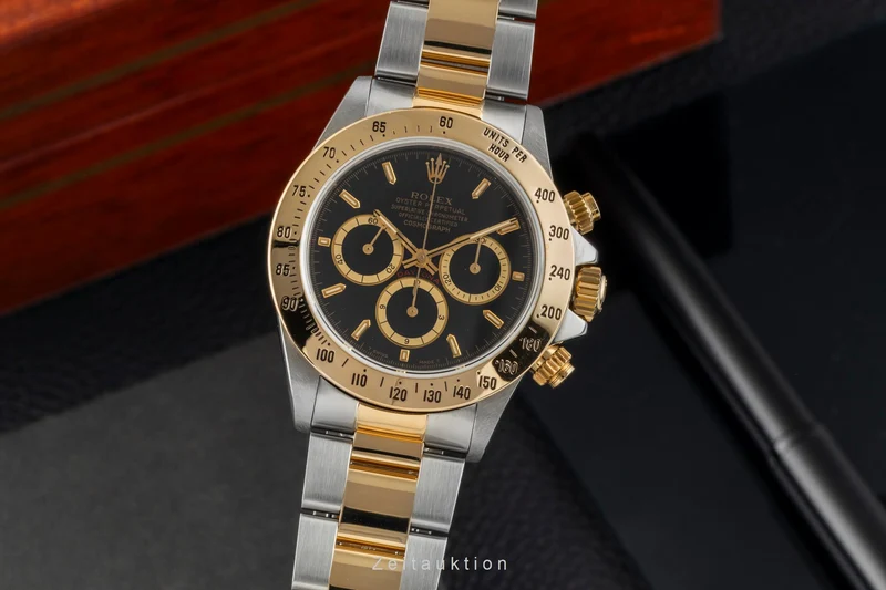 Rolex Daytona chronograph steel / gold automatic men's watch 16523 [2601495]
