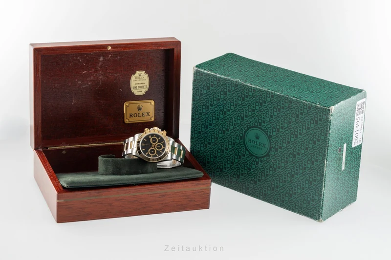 Rolex Daytona chronograph steel / gold automatic men's watch 16523 [2601495]