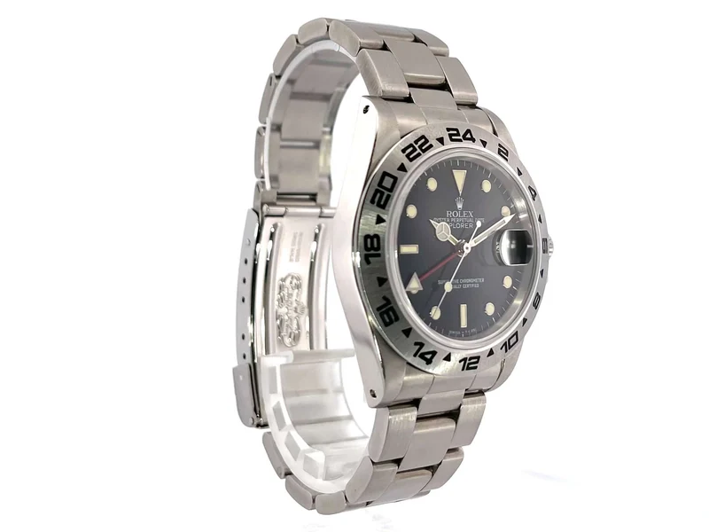 Rolex Explorer II Edelstahl 16550 Schwarz