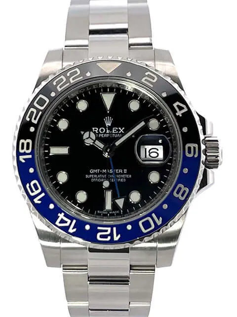 Rolex GMT Master II Edelstahl 116710BLNR