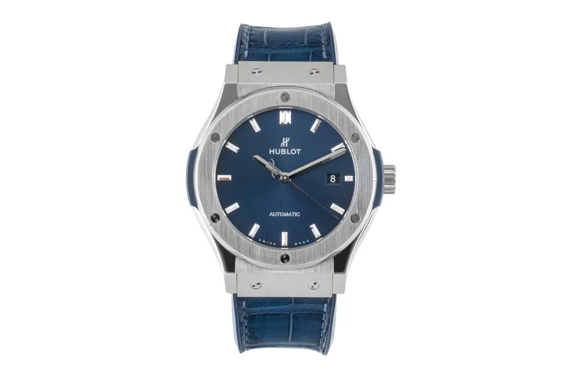 Hublot Classic Fusion titanium automatic men's watch 542.NX.7170.LR LP: 8700EUR [2601518]