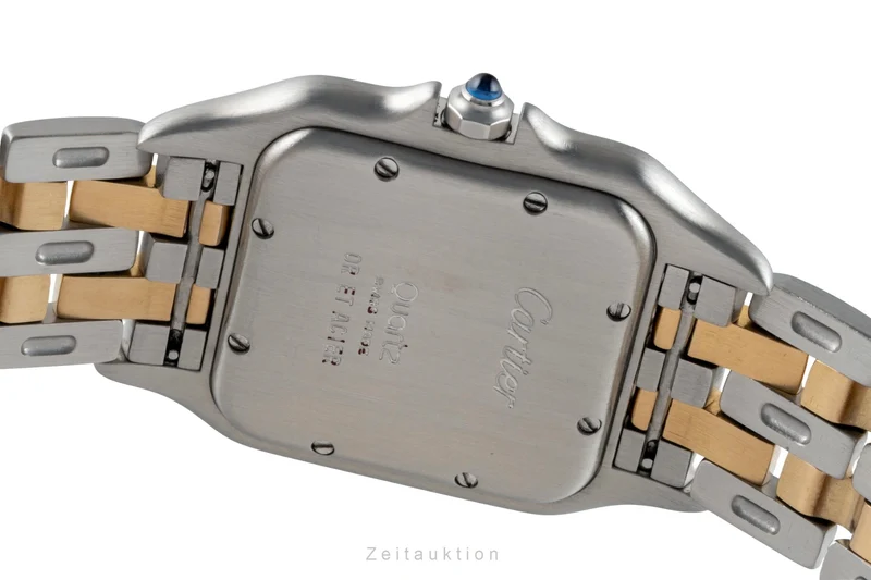 Cartier Panthere steel / gold quartz men's watch 83949 [2601484]