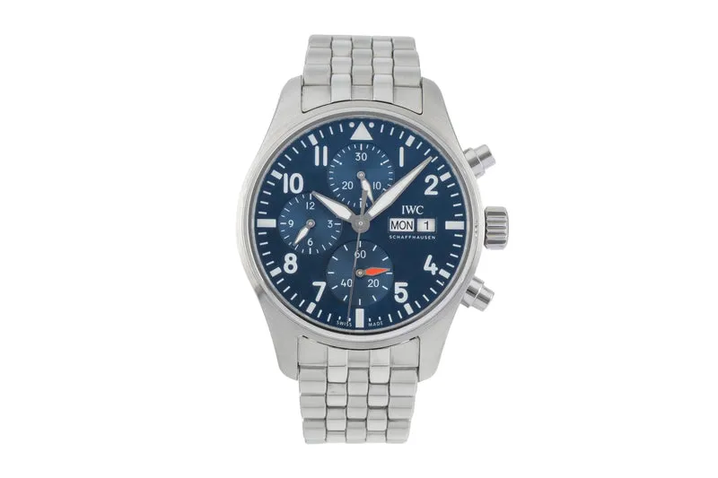 IWC Fliegerchronograph chronograph steel automatic men's watch IW388102 [2601627]