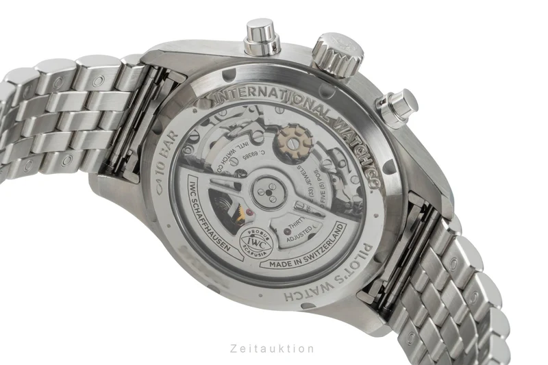 IWC Fliegerchronograph chronograph steel automatic men's watch IW388102 [2601627]