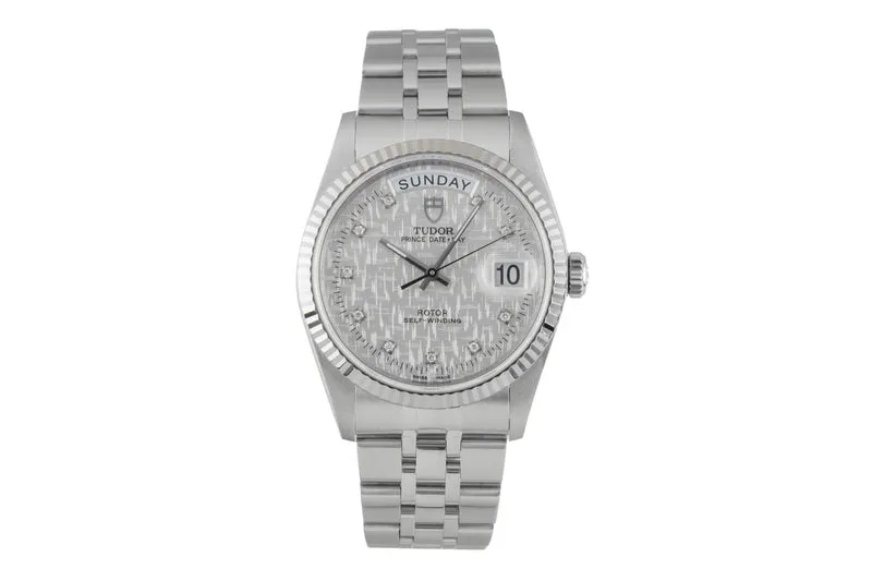 Tudor Date-Day steel / gold automatic men's watch 76214 [2601117]