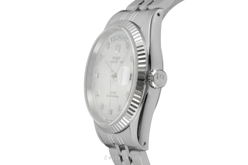 Tudor Date-Day steel / gold automatic men's watch 76214 [2601117]