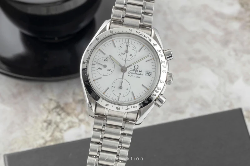 Omega Speedmaster Date chronograph steel automatic men's watch 3511.20.00 LP: 6100EUR [2601452]