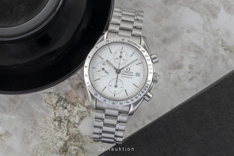 Omega Speedmaster Date chronograph steel automatic men's watch 3511.20.00 LP: 6100EUR [2601452]