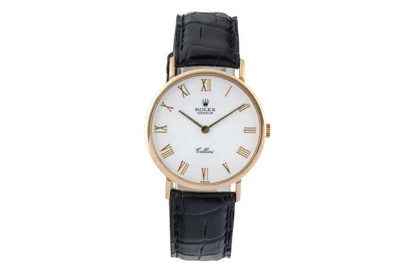 Rolex Cellini 18 ct gold manual winding men's watch 5112 [2601622]
