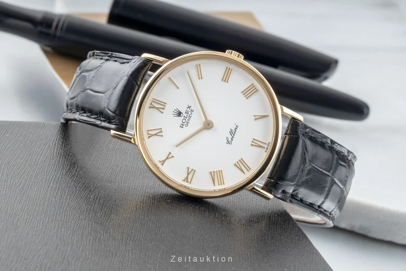 Rolex Cellini 18 ct gold manual winding men's watch 5112 [2601622]