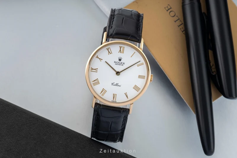 Rolex Cellini 18 ct gold manual winding men's watch 5112 [2601622]