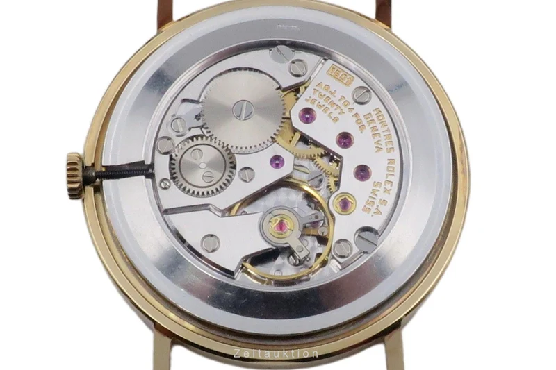 Rolex Cellini 18 ct gold manual winding men's watch 5112 [2601622]