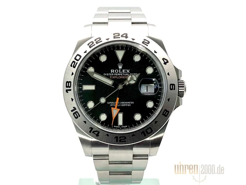Rolex Explorer II 216570 Schwarz ungetragen aus 2019 LC100
