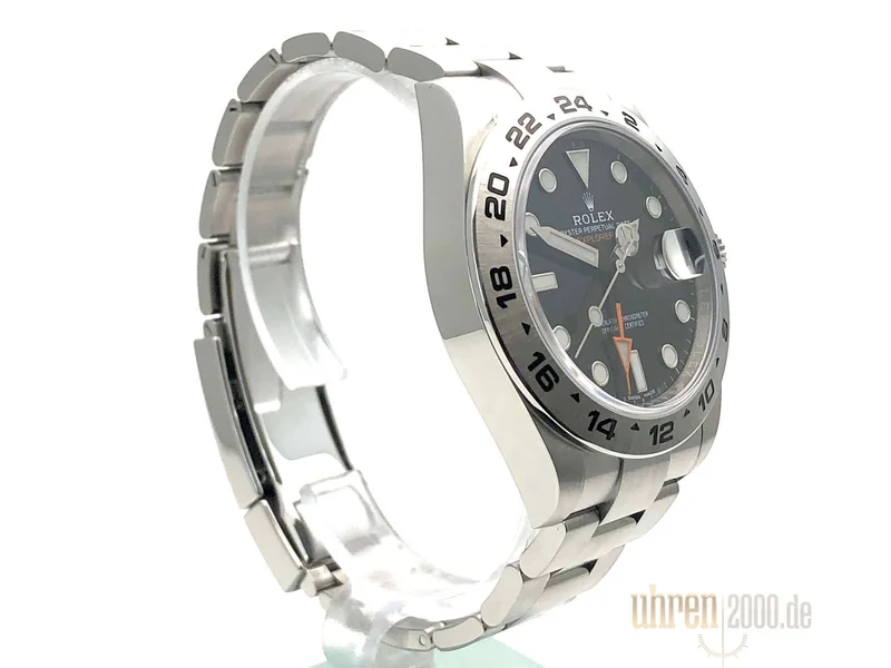 Rolex Explorer II 216570 Schwarz ungetragen aus 2019 LC100