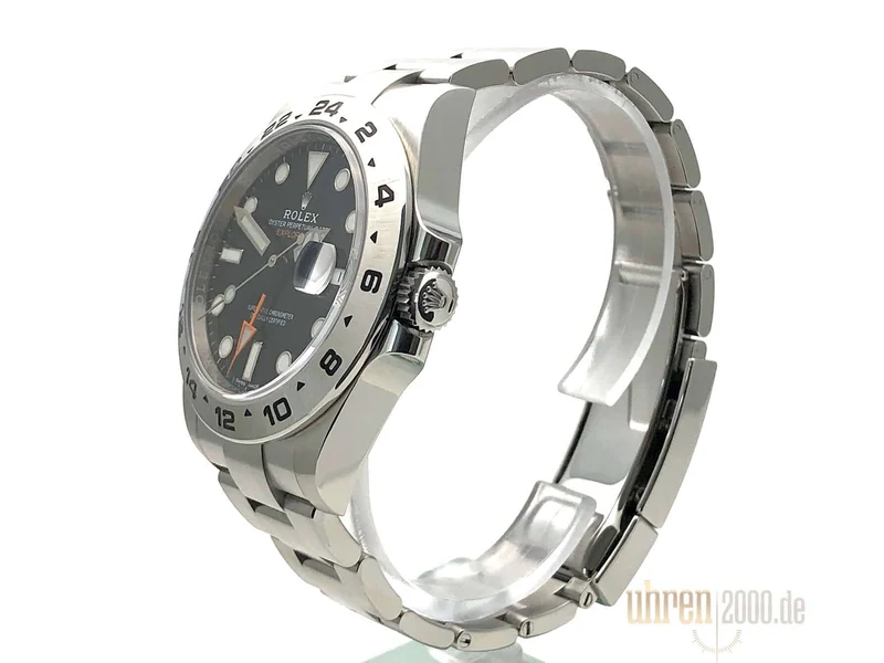 Rolex Explorer II 216570 Schwarz ungetragen aus 2019 LC100