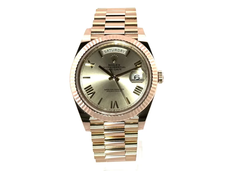 Rolex Day-Date 40 Everose-Gold 228235 Sundust Römisch