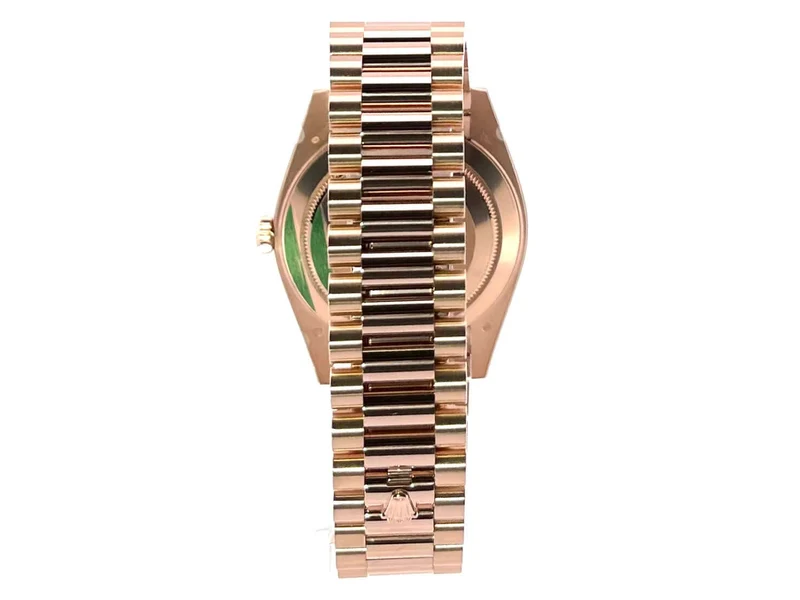 Rolex Day-Date 40 Everose-Gold 228235 Oliv Römisch