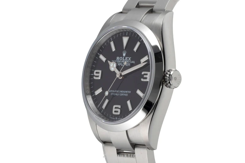 Rolex Explorer steel automatic men's watch 124270 [2601761]