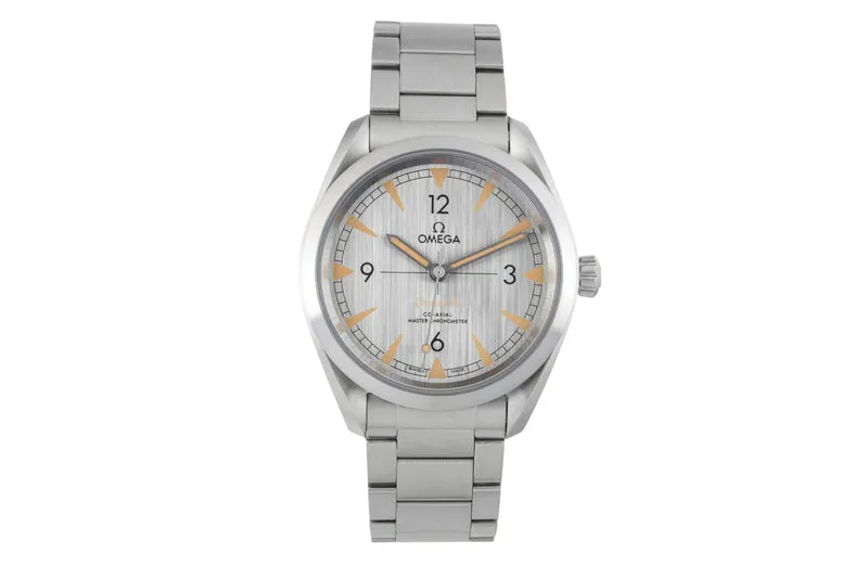 Omega Railmaster steel automatic men's watch 220.10.40.20.06.001 LP: 8200EUR [2601699]