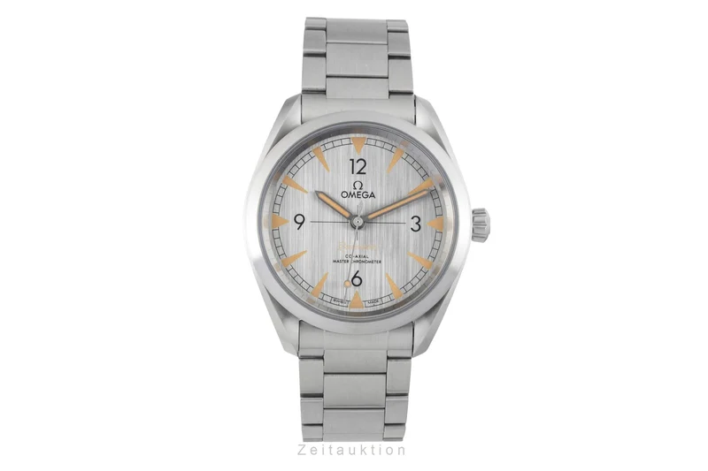 Omega Railmaster steel automatic men's watch 220.10.40.20.06.001 LP: 8200EUR [2601699]