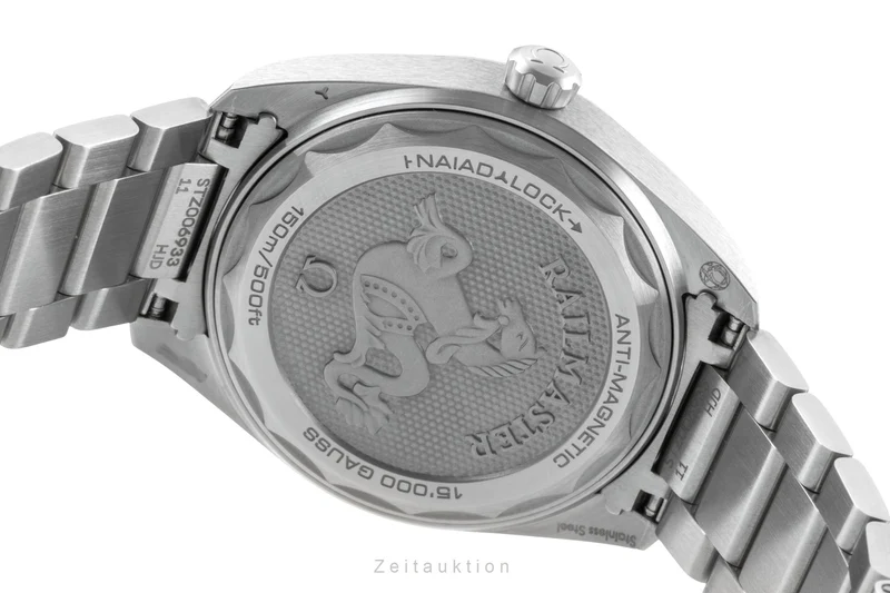 Omega Railmaster steel automatic men's watch 220.10.40.20.06.001 LP: 8200EUR [2601699]