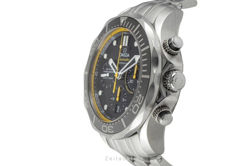 Omega Seamaster chronograph steel automatic men's watch 212.30.44.50.01.002 LP: 9300EUR [2601451]