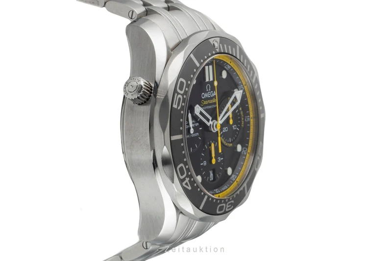 Omega Seamaster chronograph steel automatic men's watch 212.30.44.50.01.002 LP: 9300EUR [2601451]