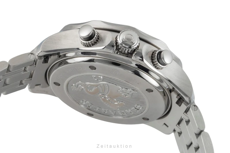 Omega Seamaster chronograph steel automatic men's watch 212.30.44.50.01.002 LP: 9300EUR [2601451]