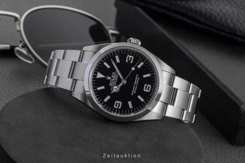 Rolex Explorer steel automatic men's watch 124270 [2601602]