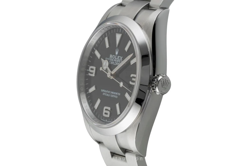 Rolex Explorer steel automatic men's watch 124270 [2601602]