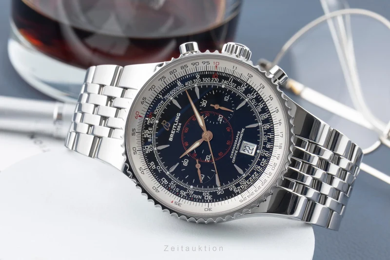 Breitling Montbrillant chronograph steel automatic men's watch A23340 [2601557]