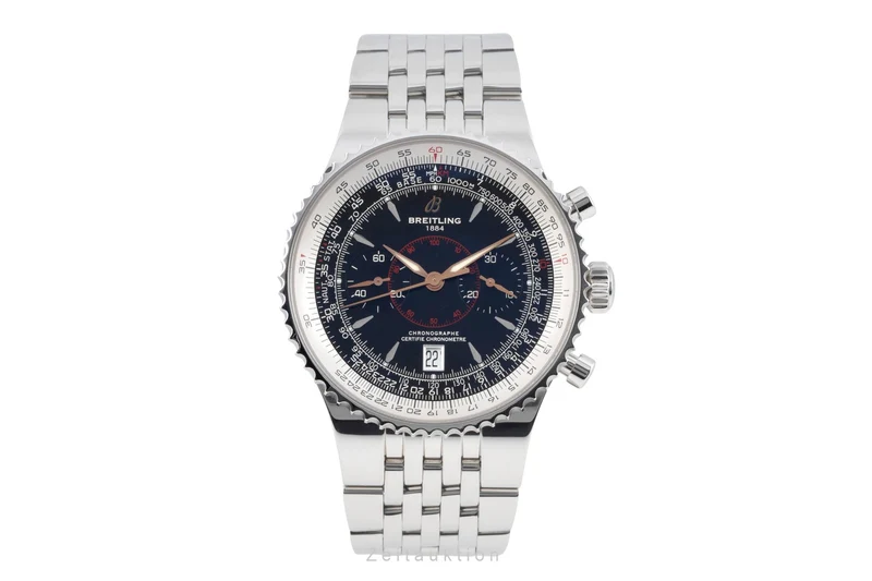 Breitling Montbrillant chronograph steel automatic men's watch A23340 [2601557]