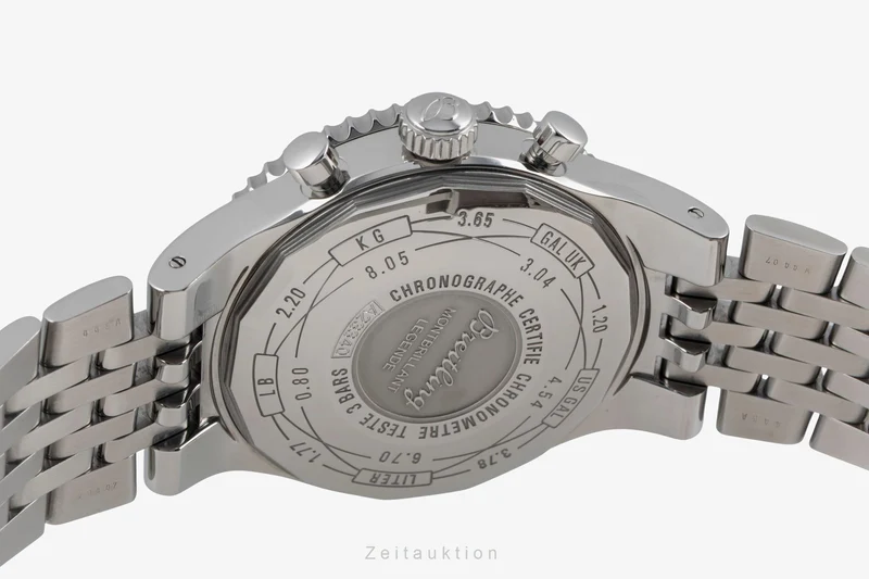Breitling Montbrillant chronograph steel automatic men's watch A23340 [2601557]
