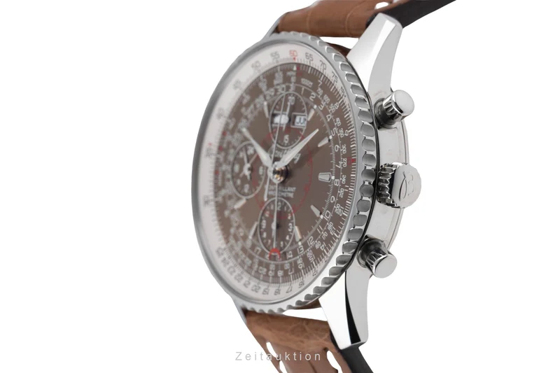 Breitling Montbrillant Datora chronograph steel automatic men's watch A21330 [2601491]
