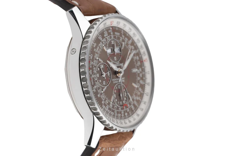 Breitling Montbrillant Datora chronograph steel automatic men's watch A21330 [2601491]