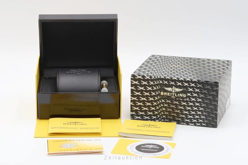 Breitling Montbrillant Datora chronograph steel automatic men's watch A21330 [2601491]